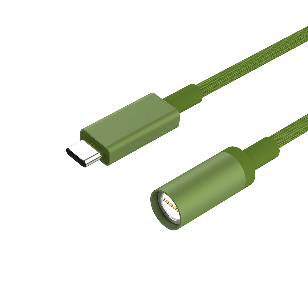 5A Magnetic USB C Green New 3